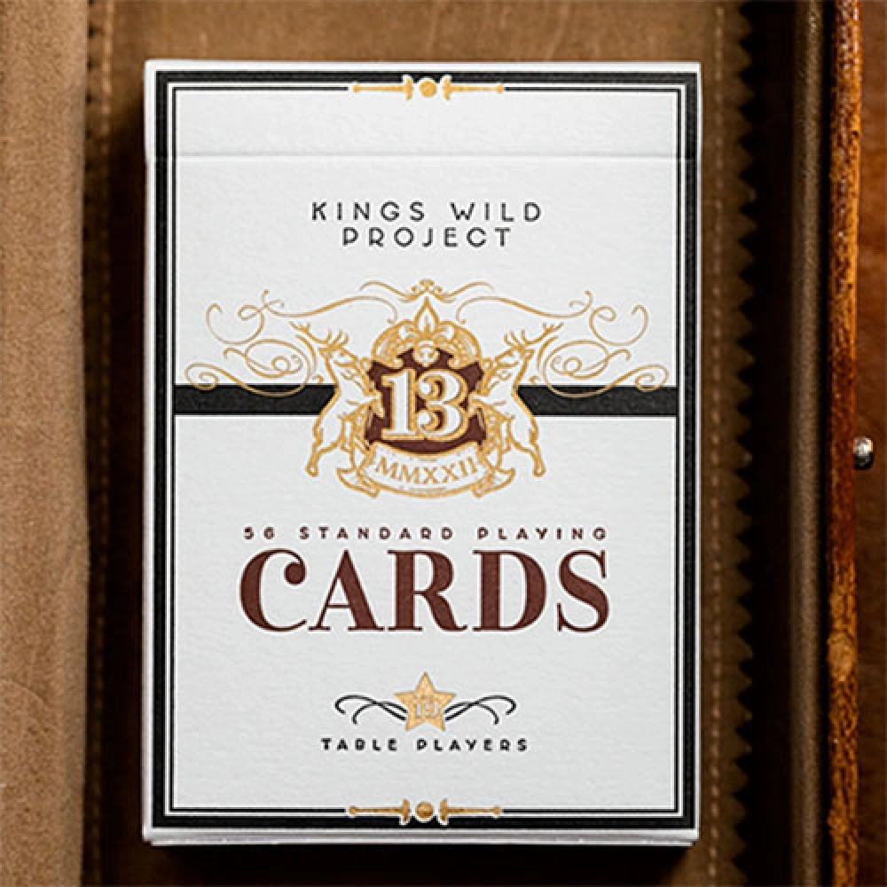 Spielkarten Limited No.13 Table Players Vol.19 Playing Cards by Kings Wild Project