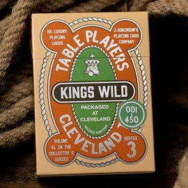 Spielkarten Gilded No.13 Table Players Vol.41 Playing Cards by Kings Wild Project