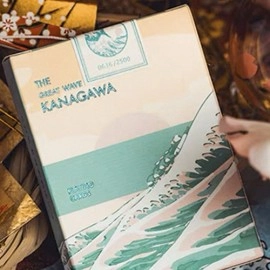 Spielkarten The Great Wave off Kanagawa V3 (Fresh Spring / Peppermint Green) Playing Cards