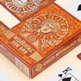 Spielkarten Sun God Greek Mythology Themed Red Edition Playing Cards