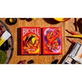 Spielkarten Bicycle Sari Sari (Code Red Edition) Playing Cards