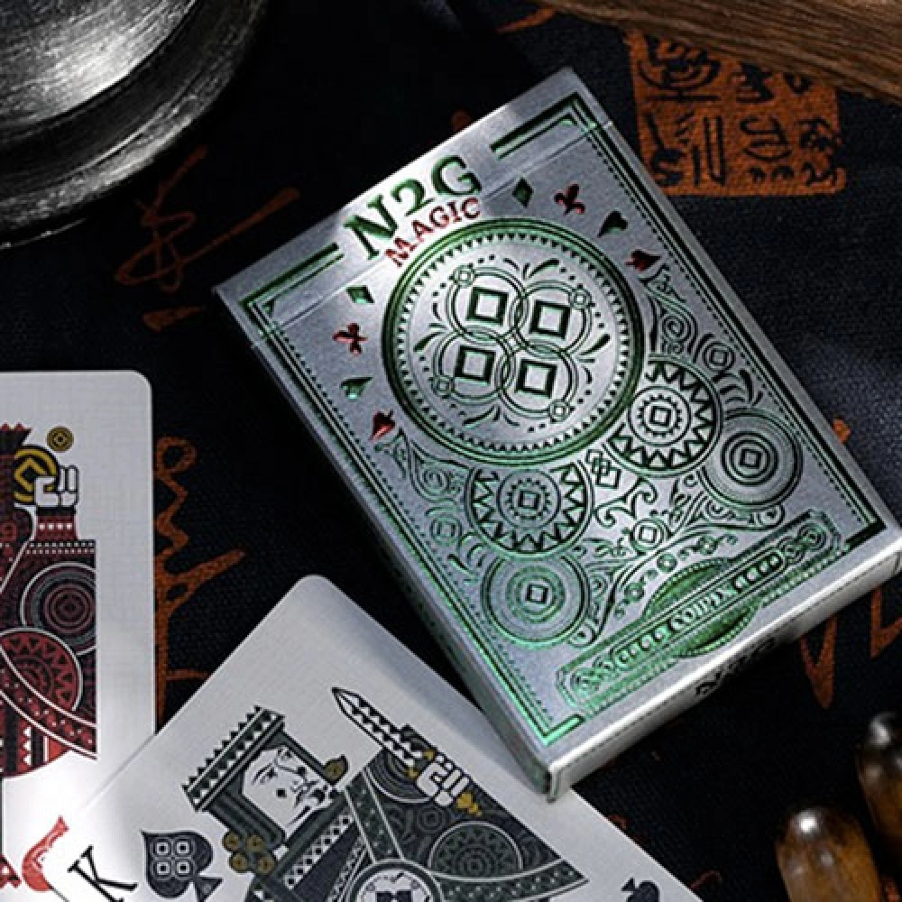 Spielkarten COIPIX (Green) Playing Cards by N2G