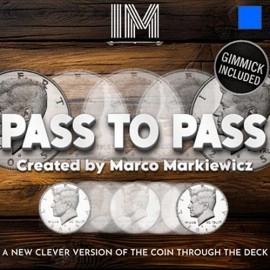 Pass To Pass (Blue) by Marco Markiewicz