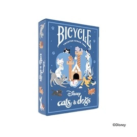Spielkarten Bicycle Disney Cats and Dogs Playing Cards by US Playing Card