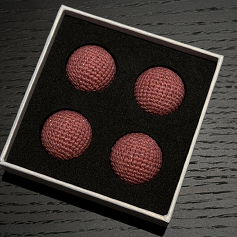 Shining Crochet Balls (Light Pink) by JT Magic