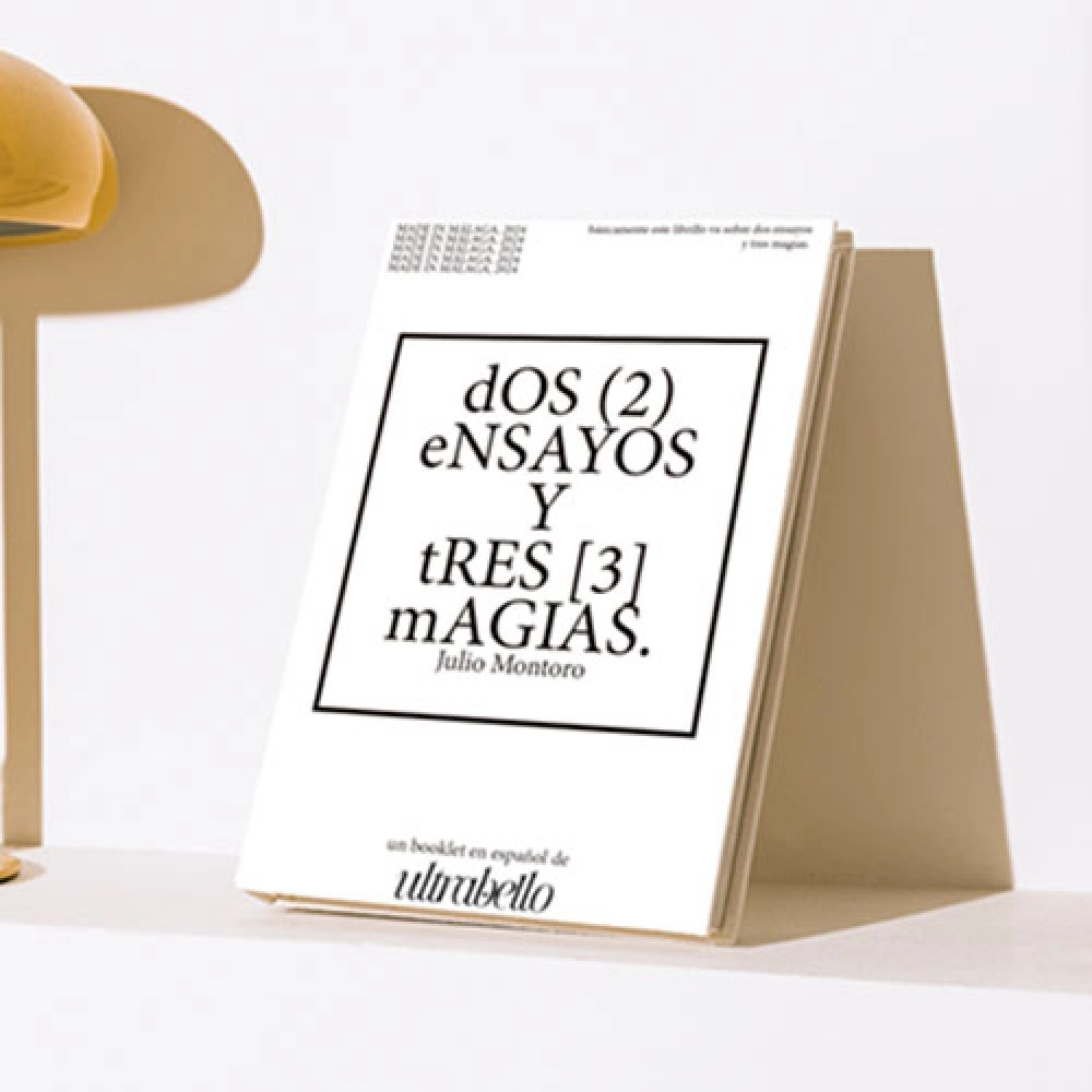 tWO (2) eSSAYS aND tHREE [3] tRICKS. by Julio Montoro (Spanish)
