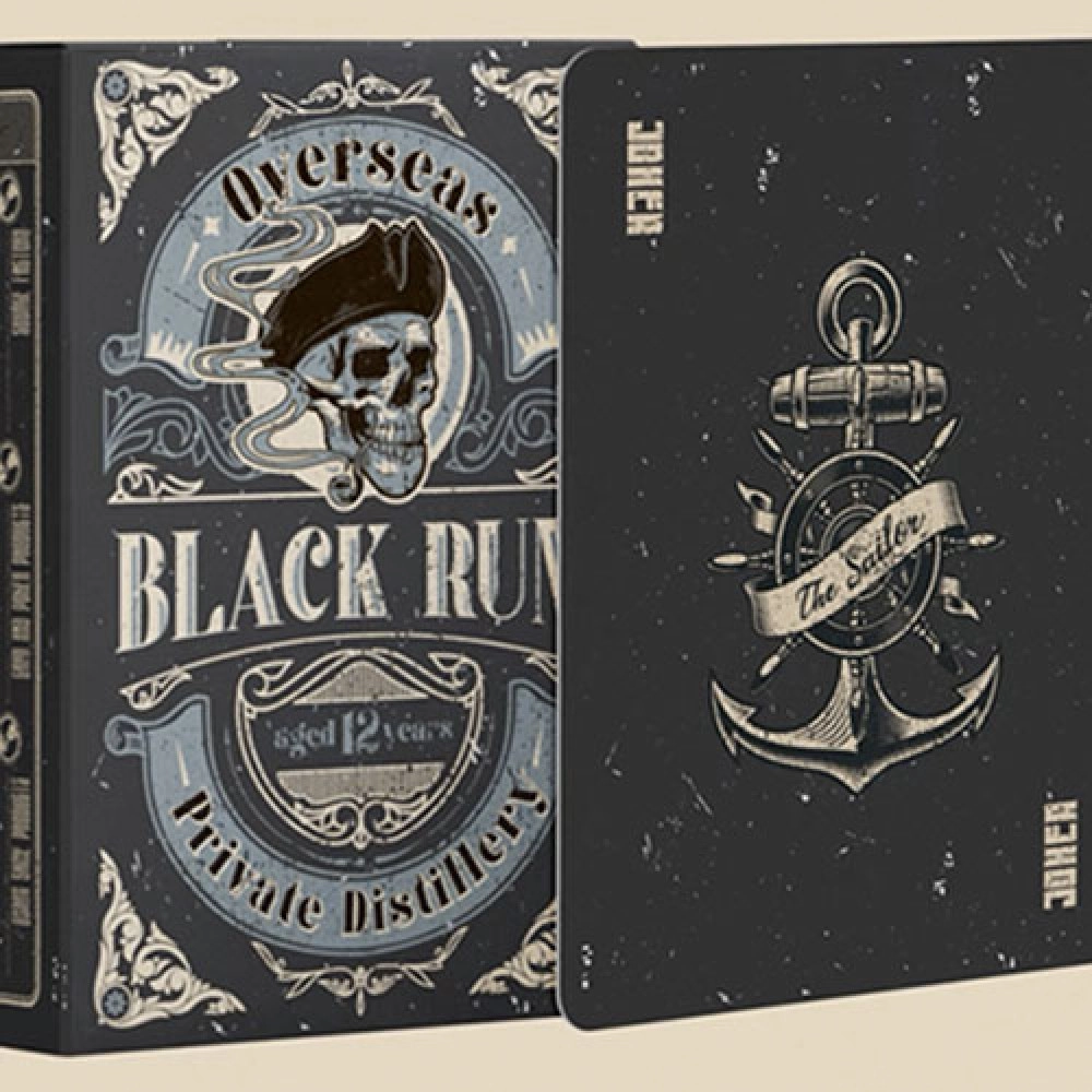 Spielkarten Black Rum Playing Cards