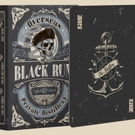 Spielkarten Black Rum Playing Cards