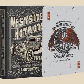 Spielkarten Westside Hotrods Playing Cards