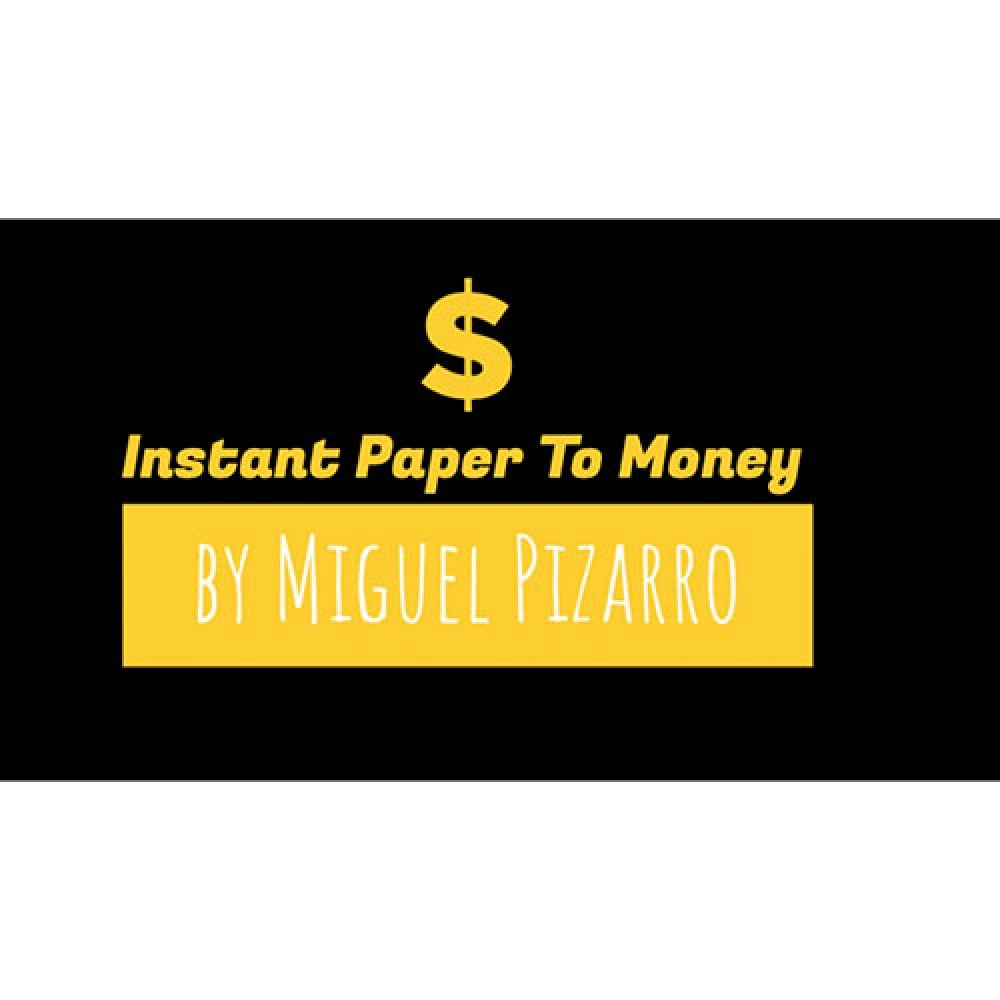 Instant Paper to Money (British Pound) by Miguel Pizarro