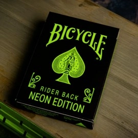 Spielkarten Bicycle Neon Rider Back Green-Glo Deck Playing Cards