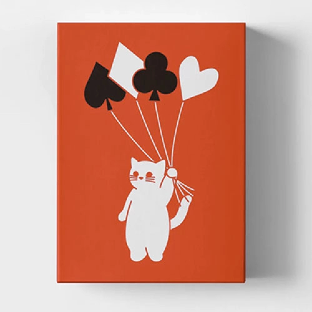 Spielkarten Kitten Diary - Red Limited Edition Playing Cards by ACPC
