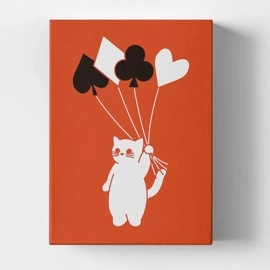 Spielkarten Kitten Diary - Red Limited Edition Playing Cards by ACPC