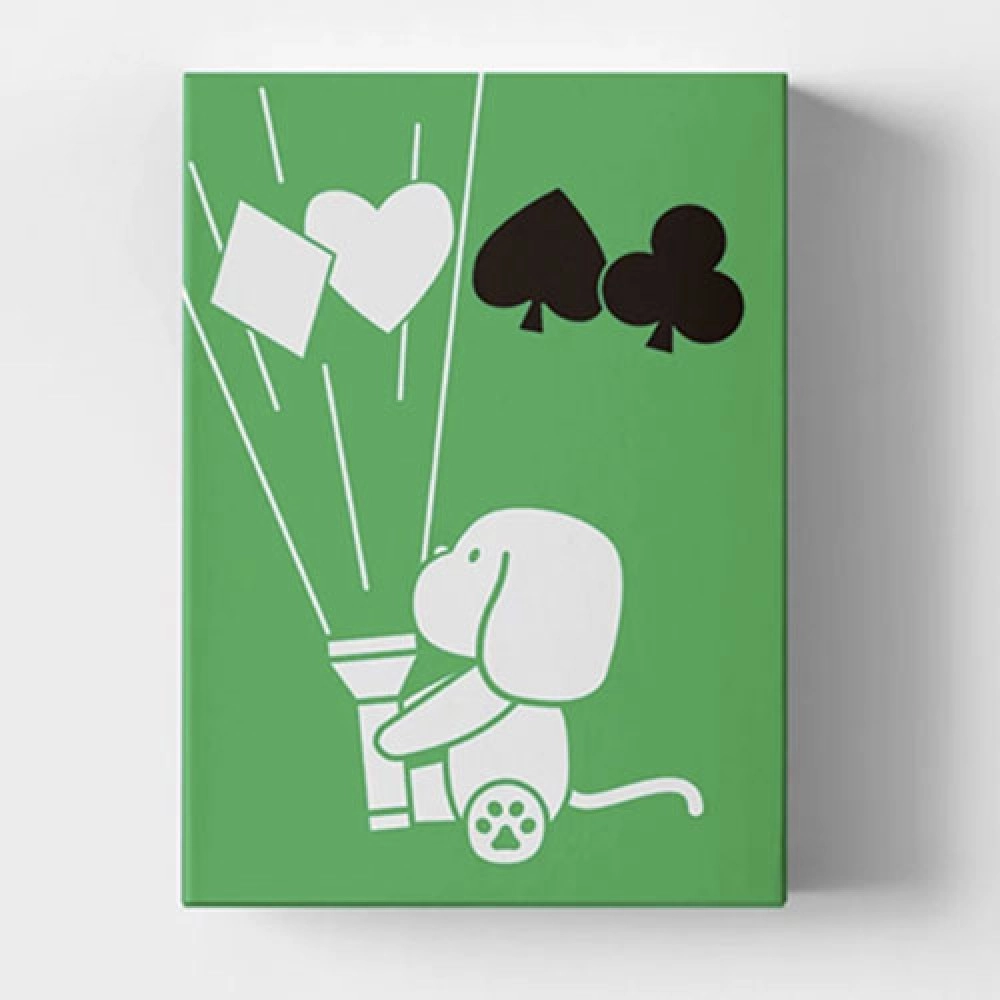 Spielkarten Puppy Diary - Green Limited Edition Playing Cards by ACP