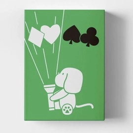 Spielkarten Puppy Diary - Green Limited Edition Playing Cards by ACP
