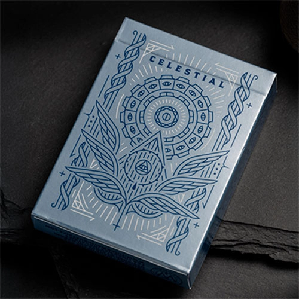 Celestial Noesis Playing Cards by Giovanni Meroni (Blue)