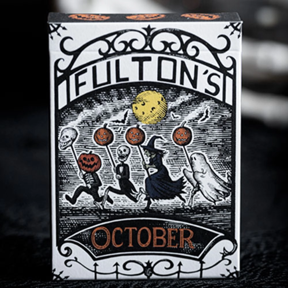 Spielkarten FULTON'S OCTOBER V2 PLAYING CARDS FIRST EDITION