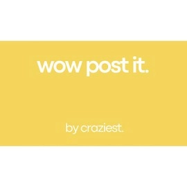 WOW Post-it by Craziest
