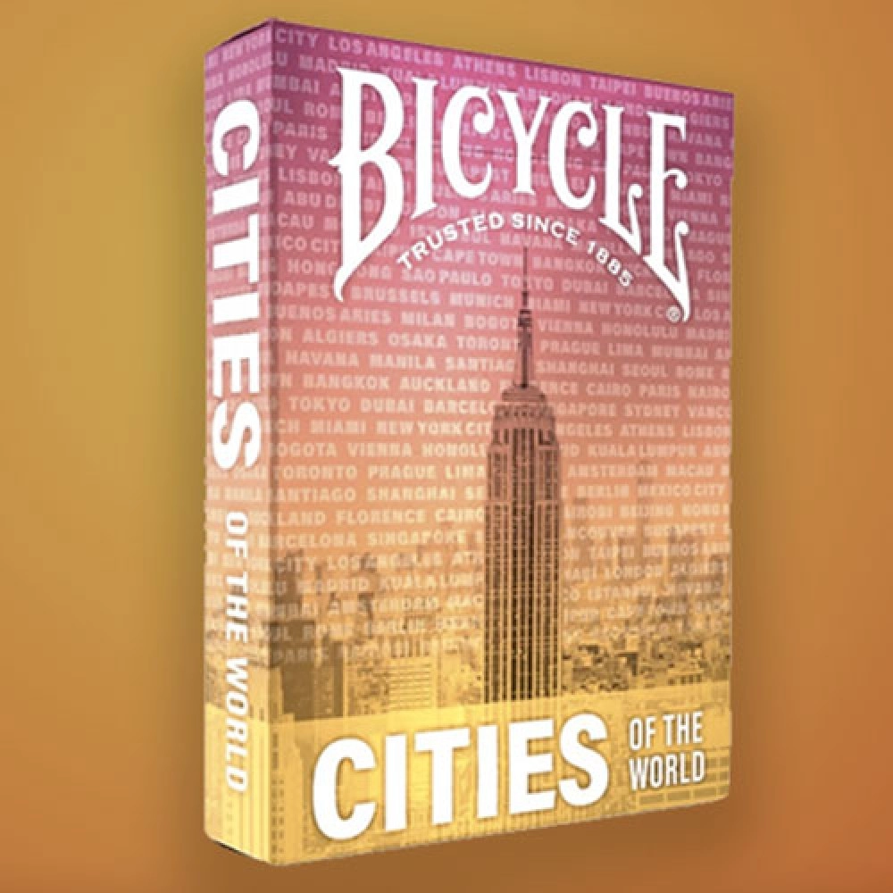 Spielkarten Bicycle Cities of the World Playing Cards by US Playing Card