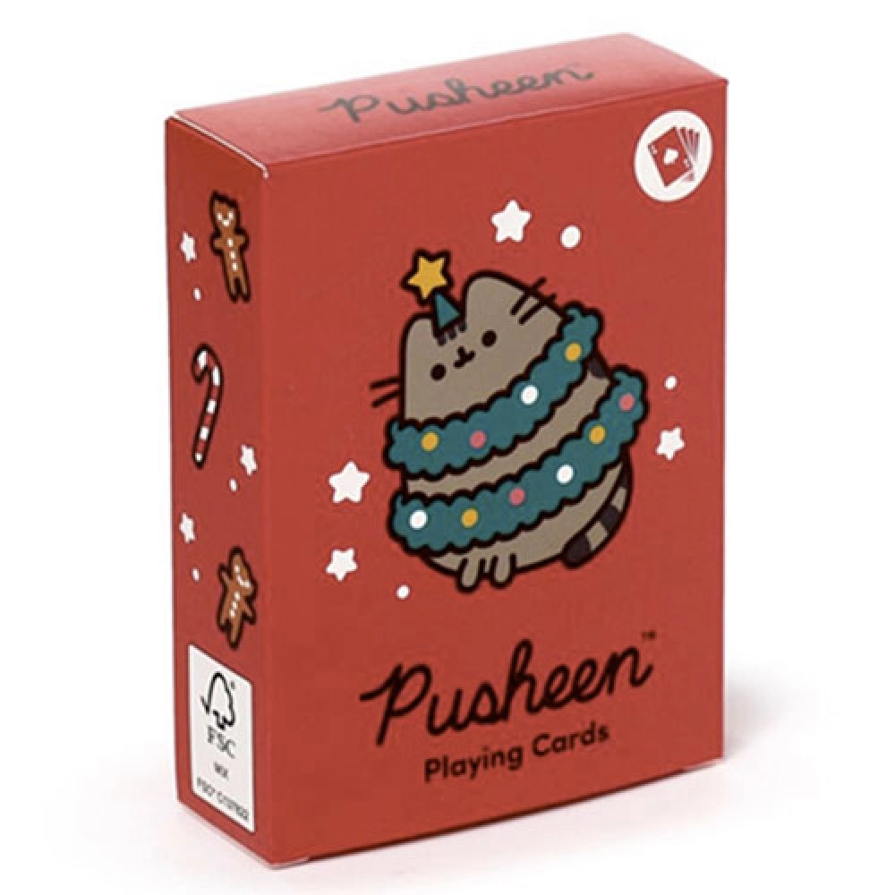 Spielkarten Christmas Pusheen Playing Cards by Puckator UK