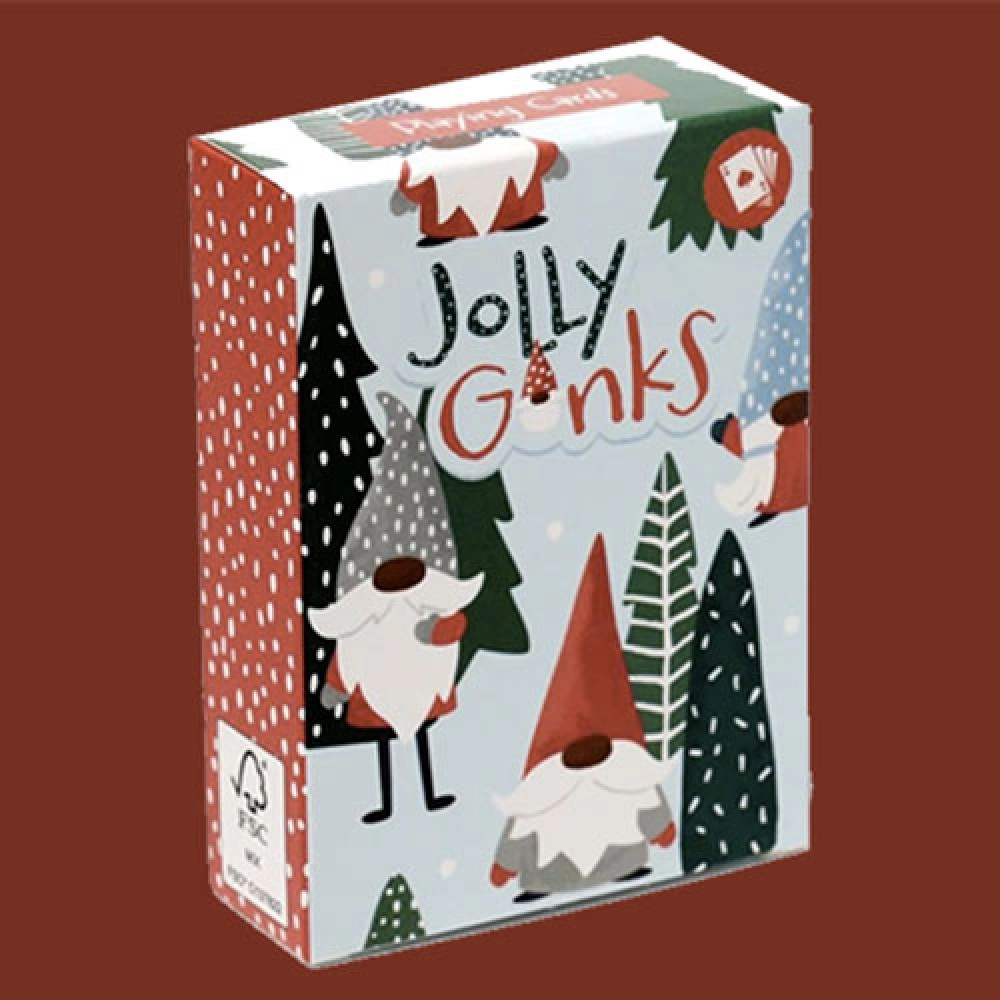 Spielkarten Christmas Gonk Playing Cards by Puckator UK