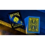 Spielkarten Bicycle Neon Rider Back Yellow-Starburst Deck Playing Cards