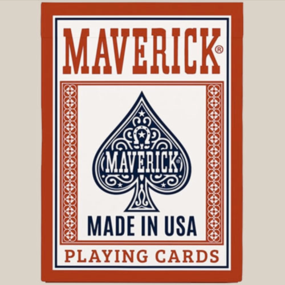 Spielkarten Maverick Made in the USA (Red) Playing Cards