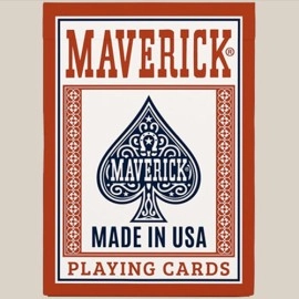 Spielkarten Maverick Made in the USA (Red) Playing Cards