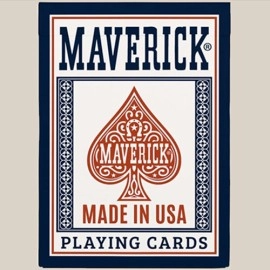 Spielkarten Maverick Made in the USA (Blue) Playing Cards