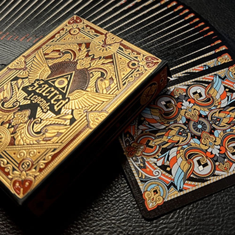 Spielkarten Sacred Legends Black Edition Playing Cards  by HypieLab
