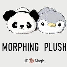 Morphing Plush (Panda to Penguin Grey) by Jackie Zhao and JT Magic