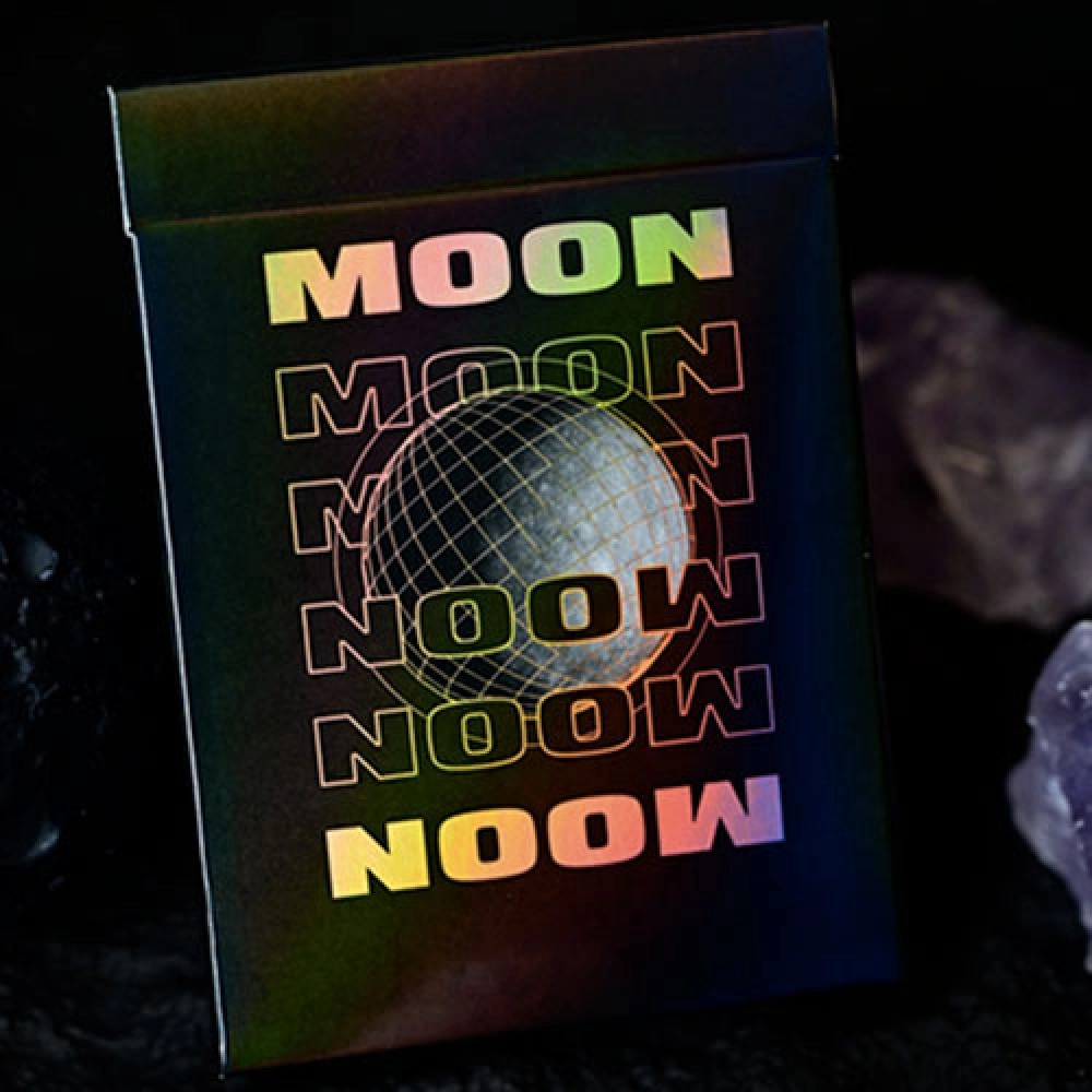 Spielkarten Moon (Black Holo) Playing Cards