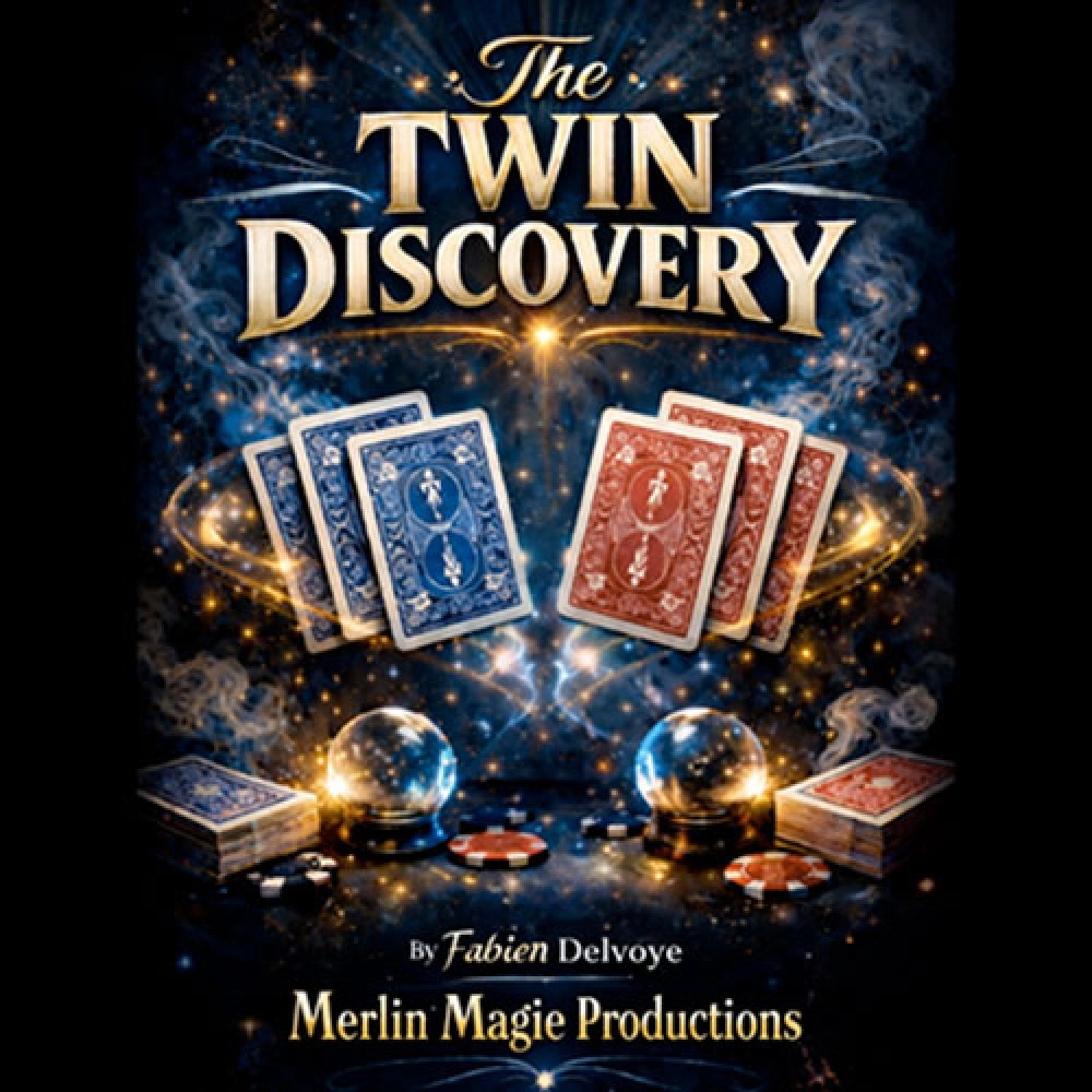 The Twin Discovery by Fabien Delvoye & Merlin Magie Productions (Red)
