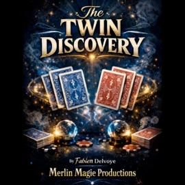 The Twin Discovery by Fabien Delvoye & Merlin Magie Productions (Red)