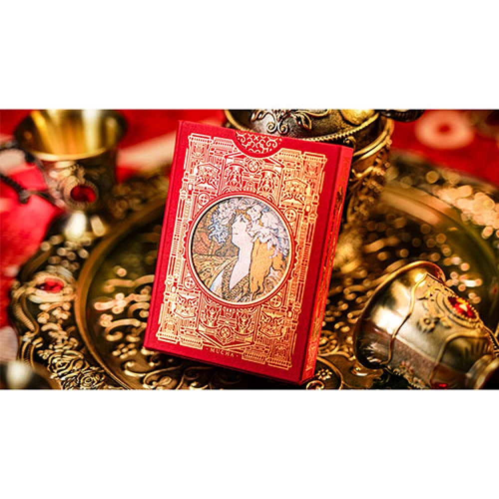 Spielkarten Mucha Standard Playing Cards by 52 MUSÉE