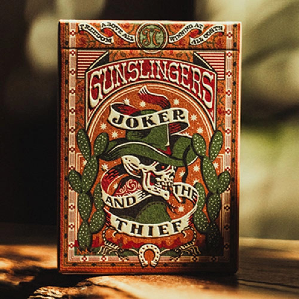 Spielkarten Gunslingers Poker (Red) Playing Cards