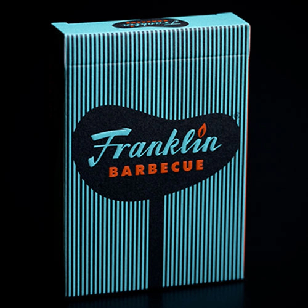 Spielkarten FRANKLIN BBQ RETRO BLACK PLAYING CARDS