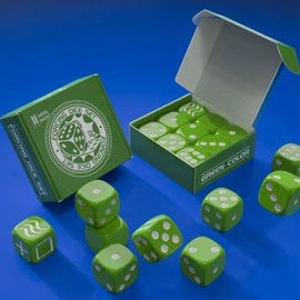 Forcing Dice Set by IARVEL Magic (Green)
