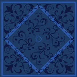 Devil's Bandana V.3 - Precious Stones Collection by Lee Alex (Sapphire Blue)