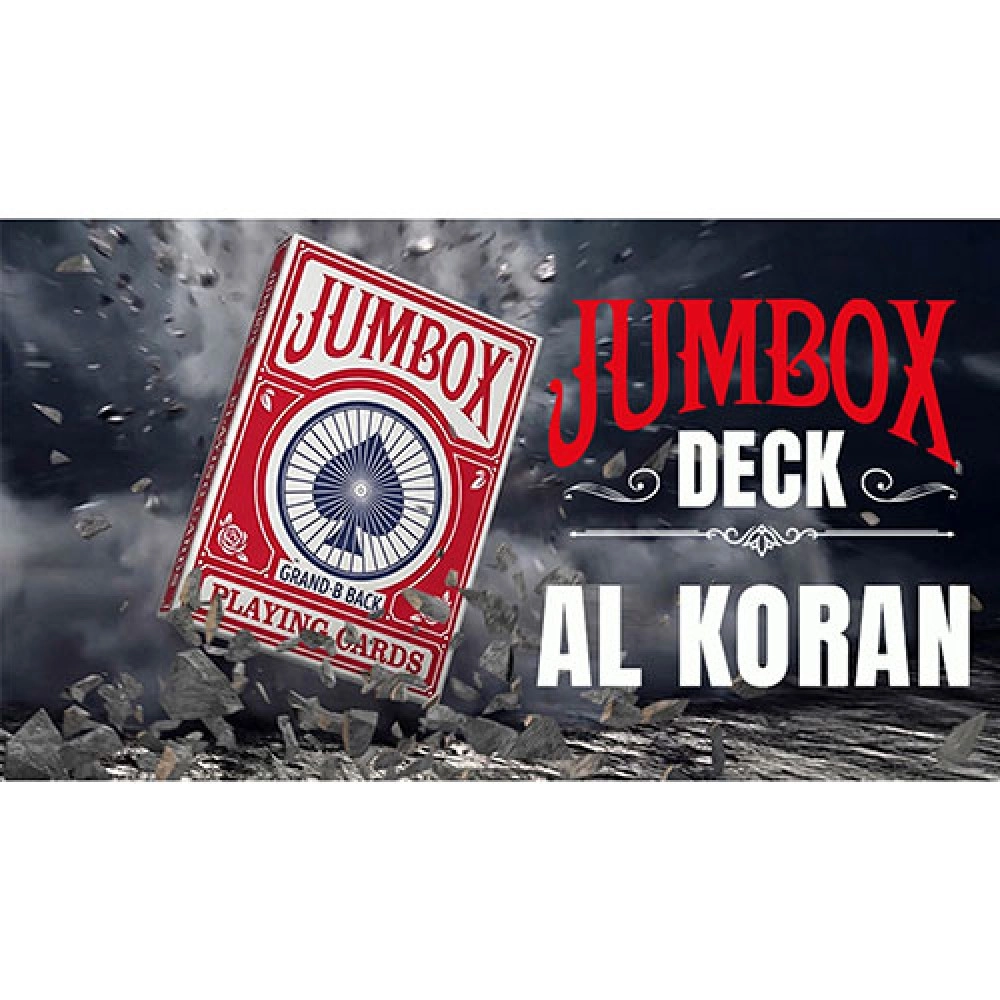 Spielkarten Jumbox Koran Deck (Red) by Magic Dream