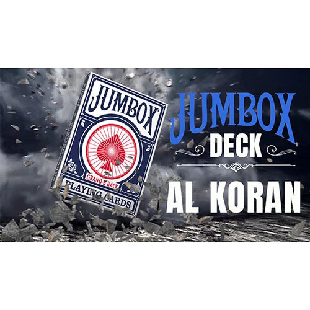 Spielkarten Jumbox Koran Deck (Blue) by Magic Dream