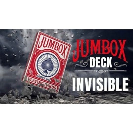 Spielkarten Jumbox Invisible Deck (Red) by Magic Dream