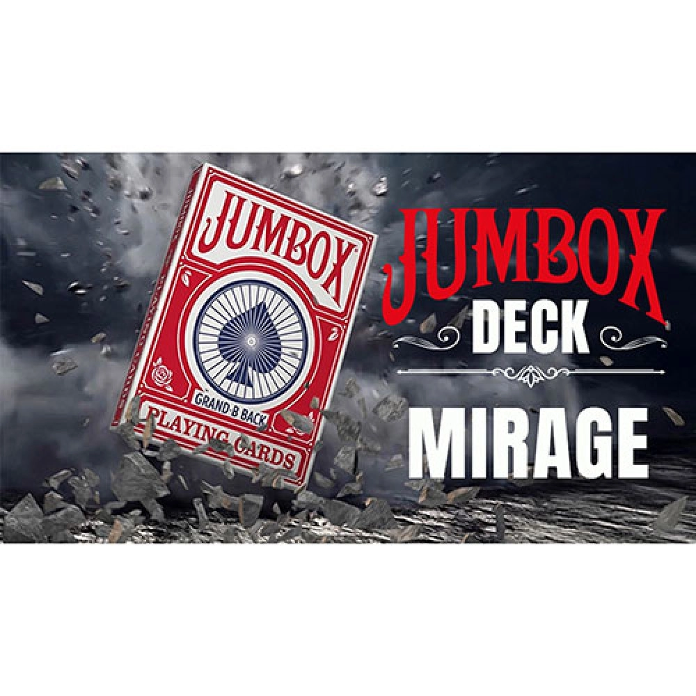 Spielkarten Jumbox Mirage Deck (Red) by Magic Dream