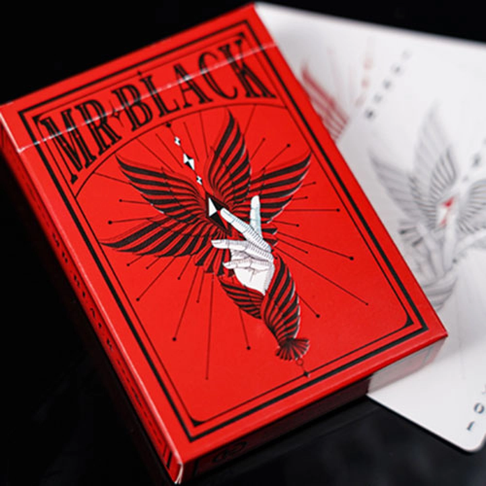 Spielkarten Mr. Black V1 (Red) Playing Cards