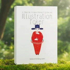 Spielkarten Illustration Poker Playing Cards