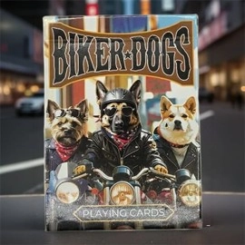 Spielkarten Biker Dogs Playing Cards by Collectable Playing Cards