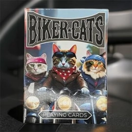 Spielkarten Biker Cats Playing Cards by Collectable Playing Cards