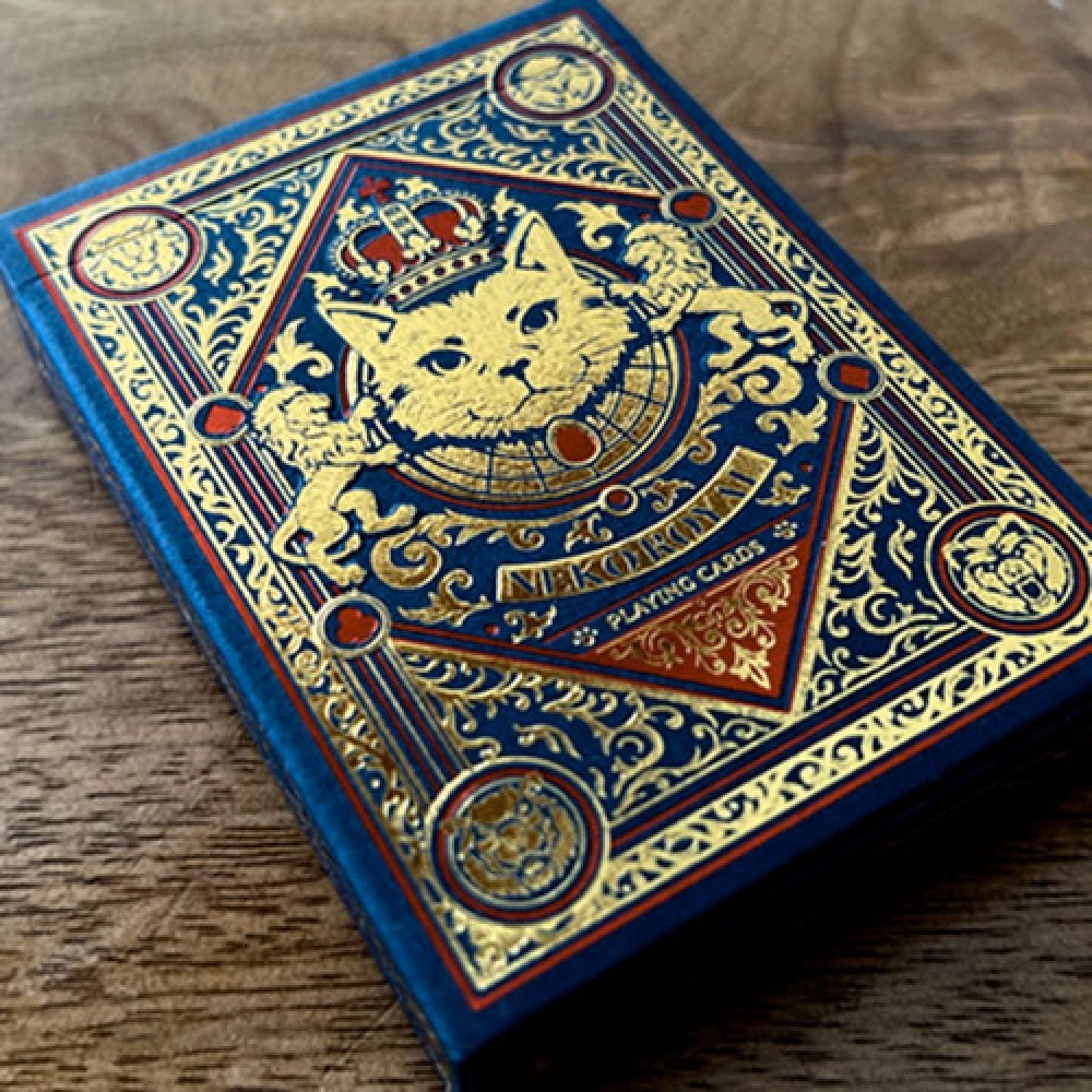 Spielkarten Neko Royal Blue Playing Cards
