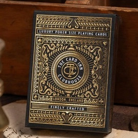 Spielkarten TCI Clubhouse (Black) Playing Cards