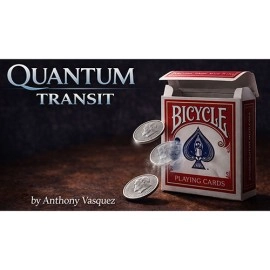 Quantum Transit (Red) by Anthony Vasquez